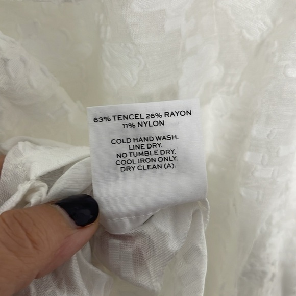 Rumer The Label Semi Sheer Billie Shirt Maxi Dress Cover Up Size Medium BNWT - Picture 8 of 8